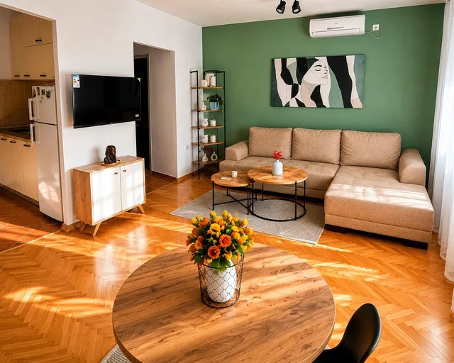 Modern studio for rent in Aerodrom – behind Tri Biseri 1