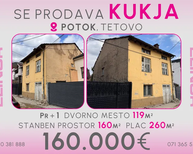 House for sale in Potok, Tetovo 1